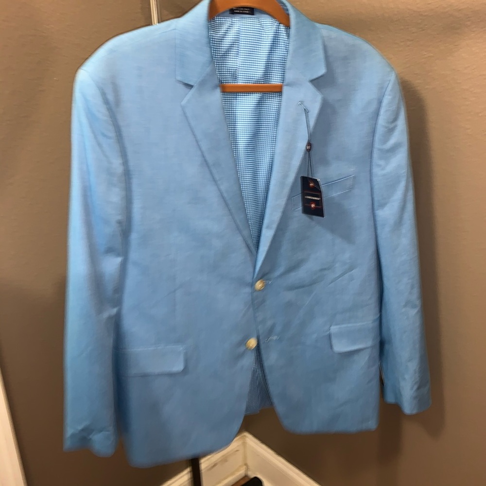 Saddlebred Light Blue Coat 42S